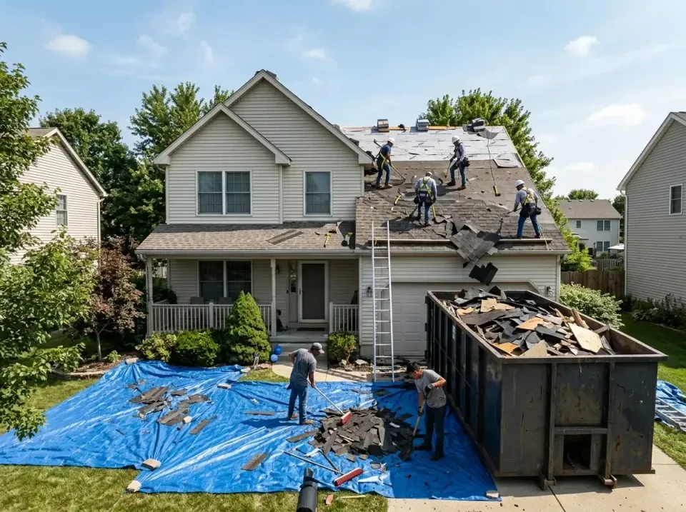 roof-replacement-debris-remova-004 — frequently asked questions, Cheapest Dumpster Rentals in Linganore, MD